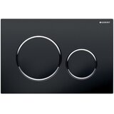  Sprožilna tipka Geberit Sigma 20 (črna, krom, črna, dvokoličinsko splakovanje) | Shoptok.si