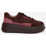 Zazoo Women's Sneakers Made of Genuine Suede on Platform | shoptok.hr