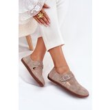 Zazoo Suede Half Shoes Barefoot Women With Buckle | Shoptok.si