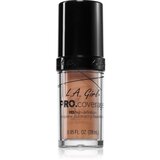 L.A. Girl Cosmetics PRO. Coverage tekoči puder za osvetljevanje odtenek Nude Beige 28 ml Cene