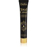 Delia Cosmetics Total Cover vodoodporni tekoči puder SPF 20 odtenek 56 Tan 25 g Cene