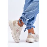 Boto Fashionable Women's Mesh Sneakers Beige Venice | Eponuda.ba