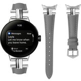 INF Pašček iz pravega usnja za Google Pixel Watch 3 Grey 45 mm, (22102848) | Shoptok.si