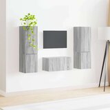 3 Komplet TV omaric 5 pcs Siva Sonoma Konstruiran les, (5000132258) | Shoptok.si