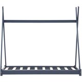  Za dječji krevet od masivne borovine sivi 90 x 200 cm | shoptok.hr