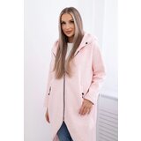 Kesi Long insulated sweatshirt powder pink melange | shoptok.hr