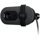 Logitech BRIO 105 Full HD-Web kamera 1920 x 1080 Pixel integrirana pokrovna ploča, mikrofon | Eponuda.ba