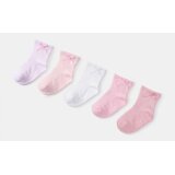 Sinsay Set protukliznih čarapa s valovitim rubom i mašnicom 5 pack | shoptok.hr