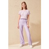 Trendyol Ženske hlače Obično siva pink | ePonuda.com