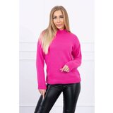 Kesi Sweater high neck pink neon Cene