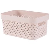 Curver Svetlo rožnata plastična škatla za shranjevanje 26x17,5x12 cm Pure – Cene