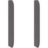  Uši uzglavlja Siva 80 x 16 x 4 cm PVC | Eponuda.com