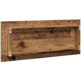 vidaXL led kopalniško ogledalo starinski les 100x8,5x37 cm inž. les | Shoptok.si