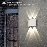  Brilagi - LED spoljašnje zidno svetlo FLAREBOX LED/4W/230V belo IP65 | Eponuda.com