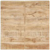vidaXL klubska mizica 80x80x28 cm trden mangov les | Shoptok.si