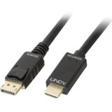 Lindy 36922 prilagodnik za video kabel 2 m DisplayPort HDMI Tip A (Standard) Črna | Shoptok.si