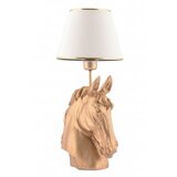 Opviq stona lampa horse white gold