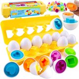 Woopie Montessori slagalica jaja : uskladi oblike i boje | shoptok.hr
