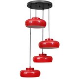 Opviq luster Smith 4, Crveni | ePonuda.com