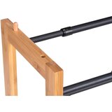 Wenko Crni/u prirodnoj boji metalni teleskopski stalak za cipele Ecori – | shoptok.hr