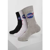 MT Accessoires NASA Insignia 3-Pack Socks Black/Grey/White
