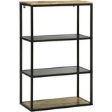  Knjižna omara 70 x 35 x 110 cm Trden mangov les, (5000201010) | Shoptok.si