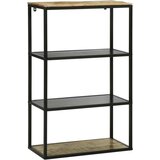  Knjižnica 70x35x110 cm Čvrsto drvo Grubo mango | shoptok.hr