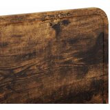 vidaXL Vzglavje z vzglavjem Dimljeni oreh 120 cm Konstruiran les | Shoptok.si