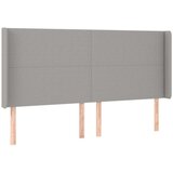  Box spring postelja z vzmetnico LED sv. siva 200x200 cm blago, (20761148) | Shoptok.si