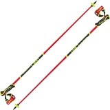 Leki Venom SL 3D Bright Red/Black/Neonyellow 120 cm Skijaški štapovi