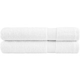 Furnova Premium brisače za savno SOLUND 2 kosa bela 80x200 cm 600 gsm, (21916801) | Shoptok.si