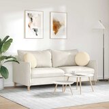  Jastučići za sjedenje 2 pcs Krema Ø 40 cm Kordura tekstil | shoptok.hr