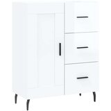  Komoda sjajna bijela 69 5x34x90 cm od konstruiranog drva | shoptok.hr