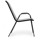  set od 2 baštenske stolice light gray Cene