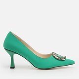 Hotiç High Heels - Green - Stiletto Heels Cene