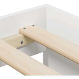  Krevetna konstrukcija Bijelo 100 x 200 cm Konstruirano drvo | Eponuda.com