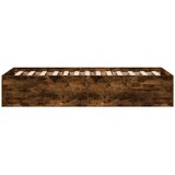  Okvir za krevet boja hrasta 100 x 200 cm konstruirano drvo | shoptok.hr