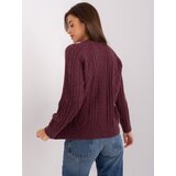 Wool Fashion Italia Sweater-AT-SW-2346-2.99P-Dark Purple | shoptok.hr