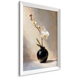 Styler Tiskana slika z okvirjem 56x75 cm White Orchid – | Shoptok.si