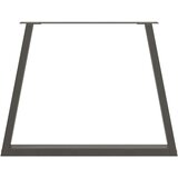  Noge za blagovaonski stol V-oblika 3 kom antracit 90 x (72-73,3) cm čelik | Eponuda.com