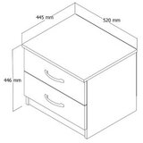 Hanah home noćni stočić KMD0201 | ePonuda.com