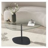 Hanah home sto za dnevnu sobu soho transparent black | ePonuda.com