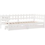  Dnevni krevet s ladicama bez madraca 80x200 cm masivno drvo | shoptok.hr