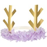 Meri Meri set 8 otroških okrasnih trakov za na glavo reindeer fringe antler | Shoptok.si