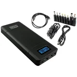 XT-20000 QC3 powerbank (rezervni akumulatorji) 20400 mAh Li-Ion USB\, DC vtičnica 3.5 mm črna, (20693602)