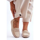 Boto Women's Suede Moccasins Beige Lenvie | Shoptok.si