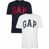 GAP V-BASIC ARCH 2 PACK Muška majica, crna, veličina