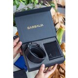 Myvalice Set za muškarce kaiš i novčanik Venice, Crni | ePonuda.com