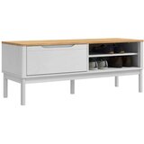  Klupa za hodnik s ladicama FLORO Bijelo 115 x 40 x 45 cm | shoptok.hr