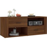 TV ormarić boja smeđeg hrasta 100x35x40 cm konstruirano drvo | Eponuda.com
